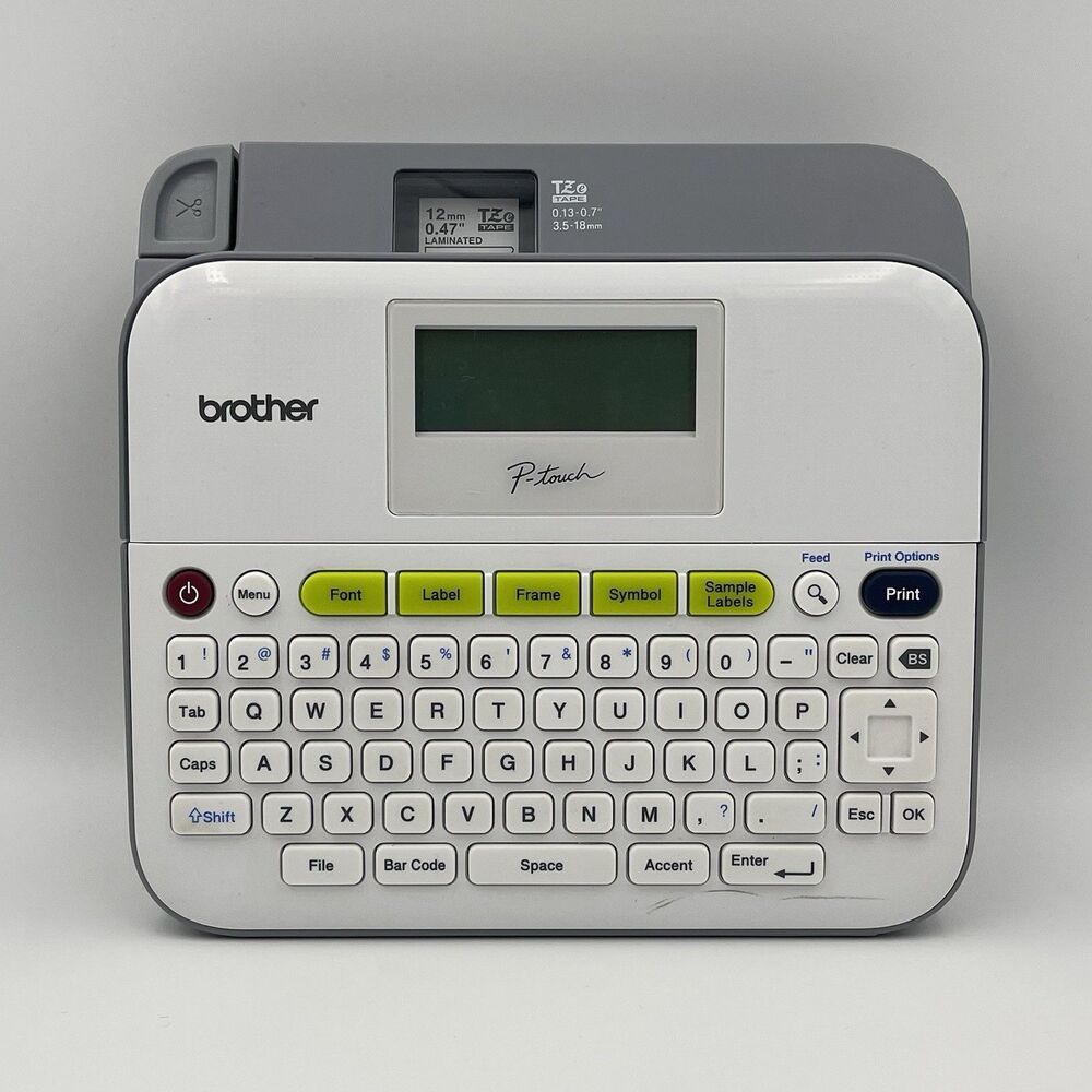 Brother PT-D400 Label Thermal Printer Label Maker Tested Working Free Shipping